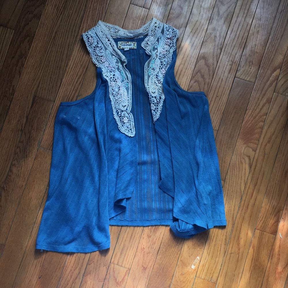 Embroidered Boho Vest